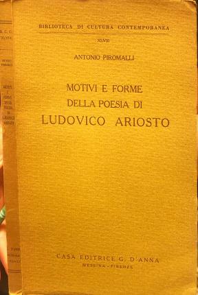Motivi e forme della poesia di Ludovico Ariosto.