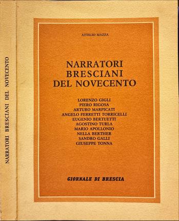Narratori bresciani del Novecento.