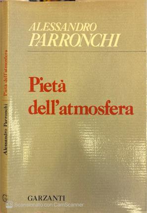 Pietà dell'atmosfera (1960-1970).