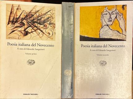 Poesia italiana del Novecento. Due volumi.