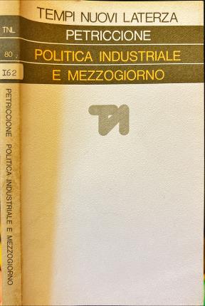 Politica industriale e mezzogiorno.