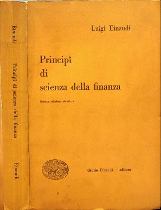 Principi di scienza della finanza.