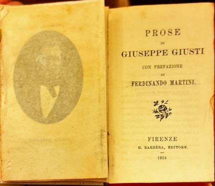 Prose di Giuseppe Giusti.
