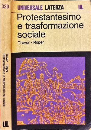 Protestantesimo e trasformazione sociale.