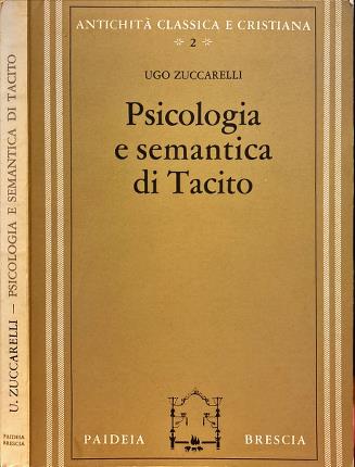 Psicologia e semantica di Tacito.