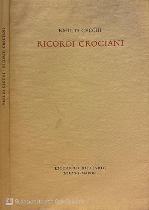 Ricordi crociani.