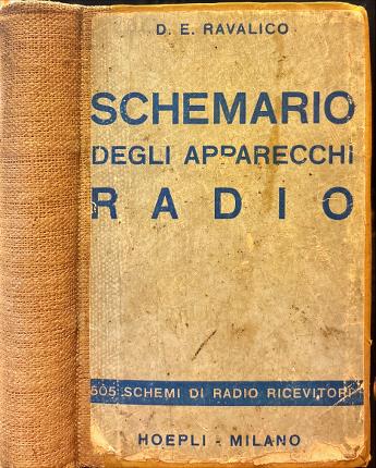 Schemario degli apparecchi radio.