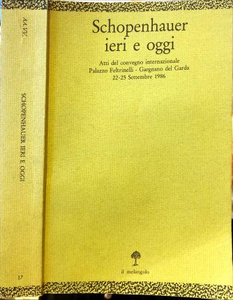 Schopenhauer ieri e oggi.