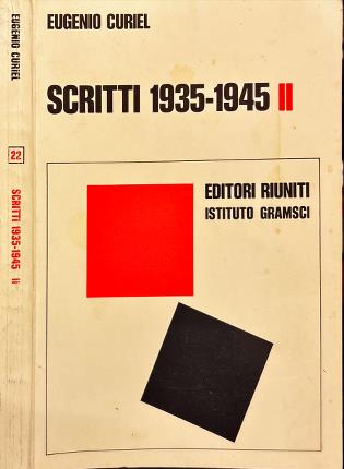 Scritti 1935 - 1945. II.