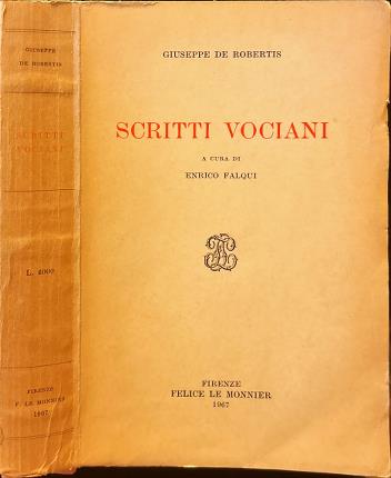Scritti Vociani.