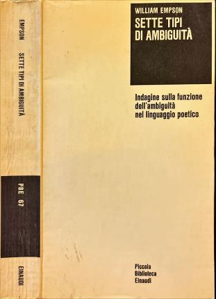 Sette tipi di ambiguità.