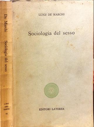 Sociologia del sesso.