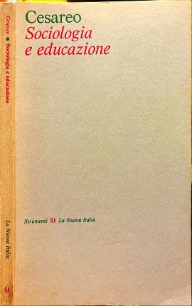Sociologia e educazione.