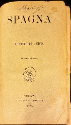 Spagna di Edmondo De Amicis.