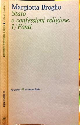 Stato e confessioni religiose.1/Fonti.