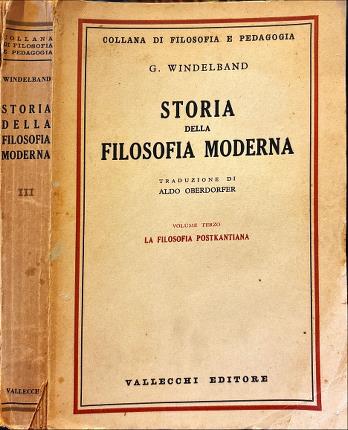 Storia della filosofia moderna. Volume terzo.