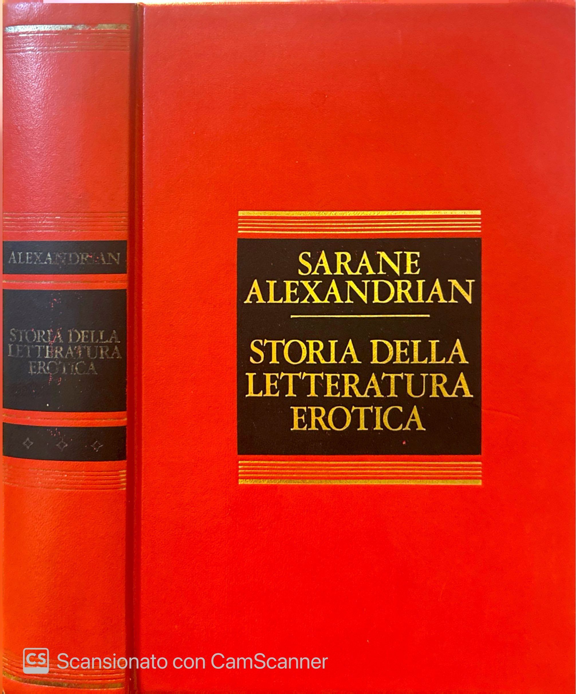 Storia della letteratura erotica.