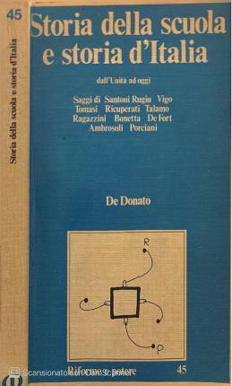 Storia della scuola d'Italia dall'Unità ad oggi.