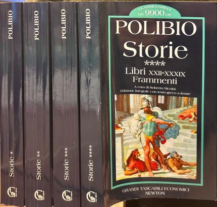 Storie. Libri I-III. Libri IV-IX. Libri X-XXI. Libri XXII-XXXIX. Polibio. …