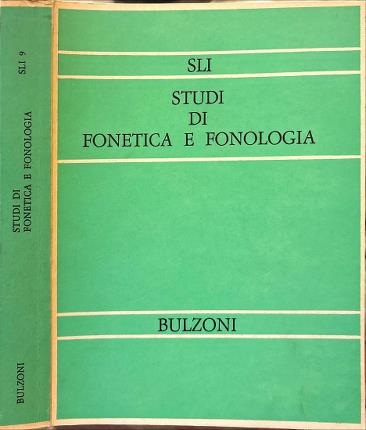 Studi di fonetica e fonologia.
