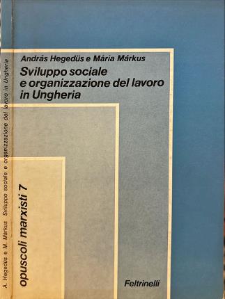 Sviluppo sociale e organizzazione del lavoro in Ungheria.