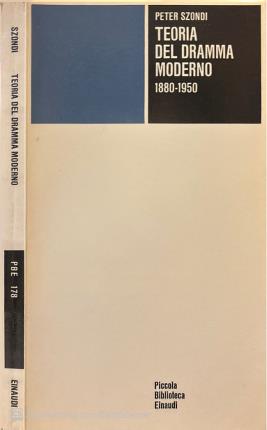 Teoria del dramma moderno 1880-1950.