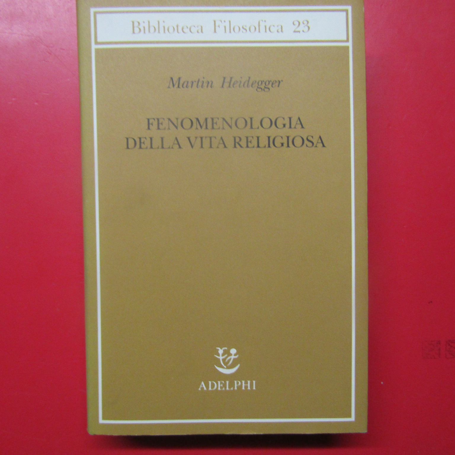 Fenomenologia della vita religiosa