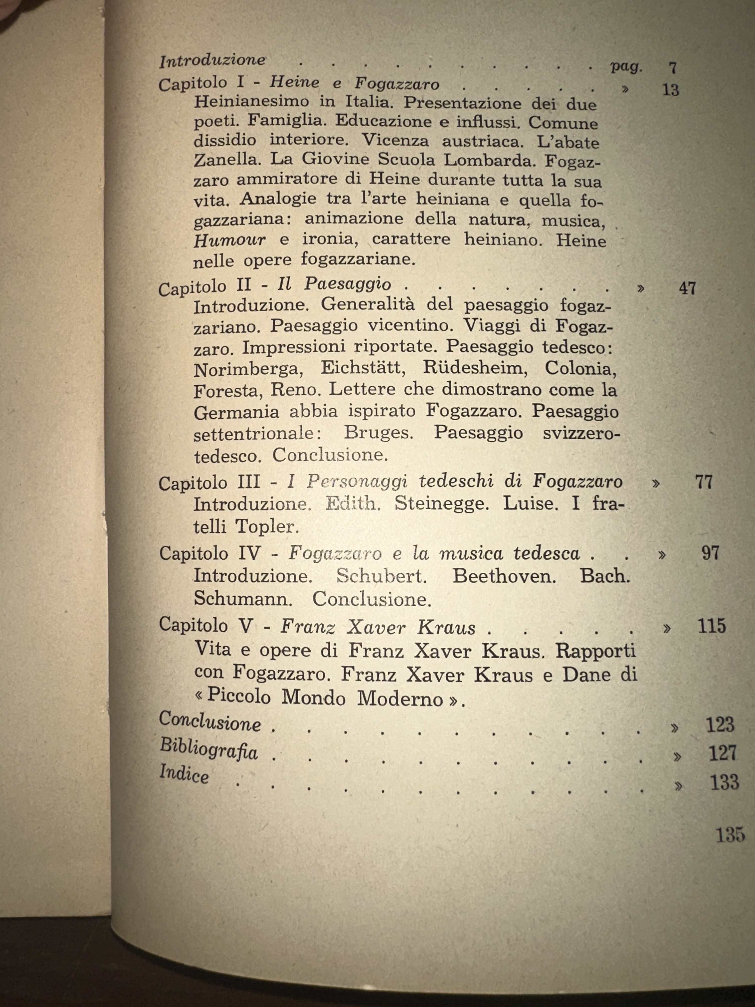 Il mondo tedesco in Fogazzaro. Tesi.