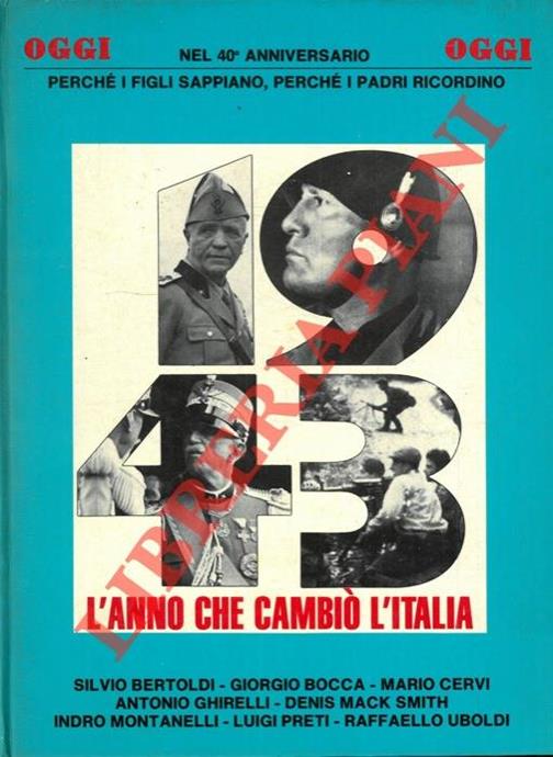 1943. L'ANNO CHE CAMBI? L'ITALIA
