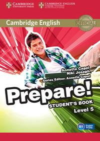 CAMBRIDGE ENGLISH PREPARE! LEVEL 5. STUDENT'S BOOK