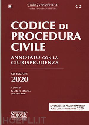 CODICE DI PROCEDURA CIVILE ANNOTATO CON LA GIURISPRUDENZA XXV EDIZIONE …