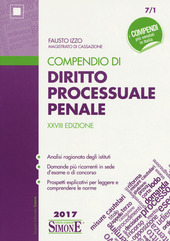 COMPENDIO DI DIRITTO PROCESSUALE PENALE XXVIII EDIZIONE GIUGNO 2017 CD. …