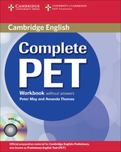 COMPLETE PET - WORKBOOK + AUDIO CD