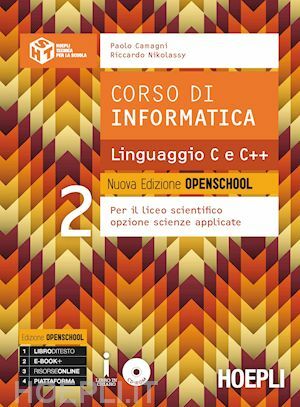 CORSO DI INFORMATICA LINGUAGGIO VOL. 2 C E C++ NUOVA …