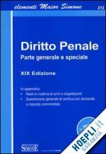 DIRITTO PENALE. Parte generale e speciale CD. 212