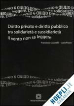 DIRITTO PRIVATO E DIRITTO PUBBLICO TRA SOLIDARIETA' E SUSSIDARIETA' - …
