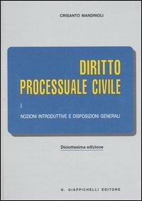 DIRITTO PROCESSUALE CIVILE