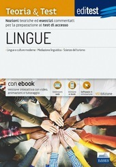 EDITEST. LINGUE. TEORIA & TEST. NOZIONI TEORICHE ED ESERCIZI COMMENTATI …