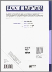 ELEMENTI DI MATEMATICA - VOL. 1 X IP