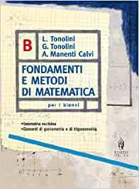 FONDAMENTI E METODI DI MATEMATICA - VOL B