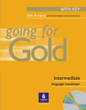 GOING FOR GOLD - INTERMEDIATE - MAXIMISER WITH KEY/CD