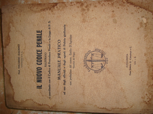 IL NUOVO CODICE PENALE ILLUSTRATO E COORDINATO CON IL CODICE …
