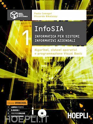 INFOSIA. INFORMATICA PER SISTEMI INFORMATIVI AZIENDALI. ALGORITMI, SISTEMI OPERATIVI E …