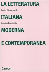 LA LETTERATURA ITALIANA MODERNA E CONTEMPORANEA