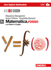 MATEMATICA.ROSSO VOL. 3S MULTIMEDIALE CON MATHS IN ENGLISH