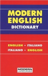 MODERN ENGLISH DICTIONARY INGLESE