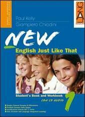 NEW ENGLISH JUST LIKE THAT - VOL. 1 + CD-ROM