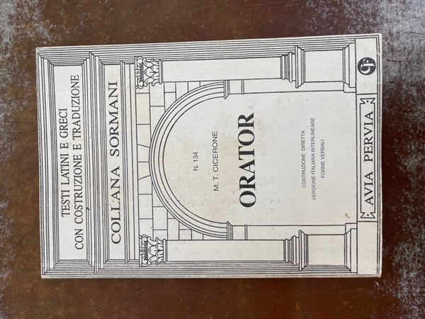 ORATOR ( L' ORATORE ) ( VIGNALI ROBERTA ) ( …