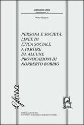PERSONA E SOCIETÀ: LINEE DI ETICA SOCIALE A PARTIRE DA …