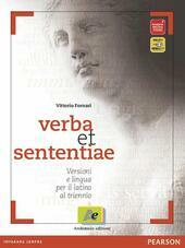 VERBA ET SENTENTIAE. LATINO VERSIONI